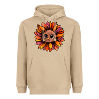 Mushroom turkey sunflower bbs Heavyweight Hoodie - BundleAndBundleShop