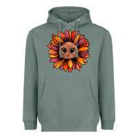 Sage turkey sunflower bbs Heavyweight Hoodie - BundleAndBundleShop