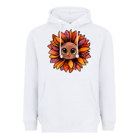 White turkey sunflower bbs Heavyweight Hoodie - BundleAndBundleShop