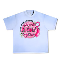 Grape Ice breast cancer awareness we fight together Urban Heavy Tee - LillyAllenDesigns