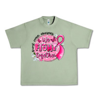 Oil Green breast cancer awareness we fight together Urban Heavy Tee - LillyAllenDesigns