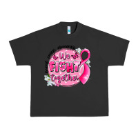 Pigment Black breast cancer awareness we fight together Urban Heavy Tee - LillyAllenDesigns
