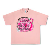 Breast Cancer Awareness We Fight Together Urban Heavy Tee | Teevron