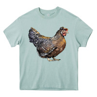 Arona Cream Legbar Chicken Heavy Core Tee - LillyAllenDesigns