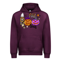 Mauve Wine Fab Boo Lous Urban Hoodie - CowhideDigitalArt