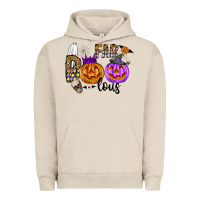 Pigment French Oak Fab Boo Lous Urban Hoodie - CowhideDigitalArt
