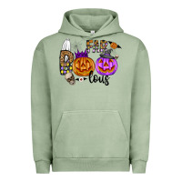 Pigment Oil Green Fab Boo Lous Urban Hoodie - CowhideDigitalArt