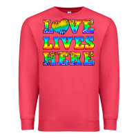 Cardinal Western Love Lives Here Premium Sweatshirt - BundleAndBundleShop