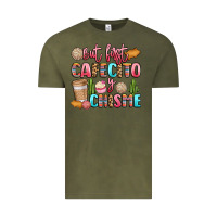 Vintage Olive but first cafecito y chisme Vintage Tee - LillyAllenDesigns