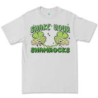 Dove Grey shake your shamrocks Premium Tee - MaliasSmallBusiness