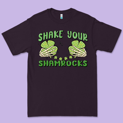 Shake Your Shamrocks Premium Tee Designed By Maliassmallbusiness