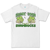 White shake your shamrocks Premium Tee - MaliasSmallBusiness