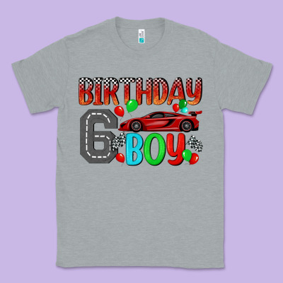 Birthday Boy 6 Classic Tee Designed By Bundleandbundleshop