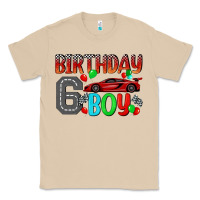 Mushroom birthday boy 6 Classic Tee - BundleAndBundleShop