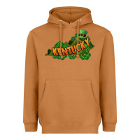 Meerkat Kentucky map St. Patrick's Day Heavyweight Hoodie - FaDigitalArtStudio