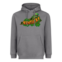 Storm Kentucky map St. Patrick's Day Heavyweight Hoodie - FaDigitalArtStudio