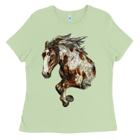 Matcha Mustang Horse Ladies Tee - LillyAllenDesigns