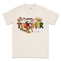 Natural christmas teacher Classic Tee - LillyAllenDesigns
