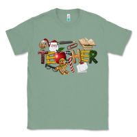 Sage christmas teacher Classic Tee - LillyAllenDesigns
