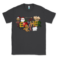 Smoke christmas teacher Classic Tee - LillyAllenDesigns