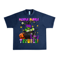 Navy hubble bubble trouble Urban Heavy Tee - LillyAllenDesigns