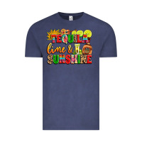 Vintage Denim tequila lime and sunshine Vintage Tee - LillyAllenDesigns