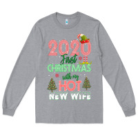 Heather Grey 2020 First Christmas With My Hot New Wife Long Sleeve Tee - Bettercallsaul