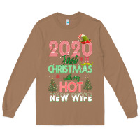 Toasted Coconut 2020 First Christmas With My Hot New Wife Long Sleeve Tee - Bettercallsaul