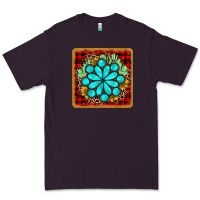 Plum gemstone cactus christmas coaster Premium Tee - JahusDesignShop