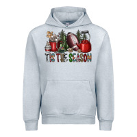 Heather Grey tis the season Urban Hoodie - SublimationCraftShop