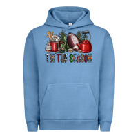Pigment Pebble Blue tis the season Urban Hoodie - SublimationCraftShop