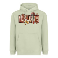 Matcha football love Heavyweight Hoodie - FaDigitalArtStudio