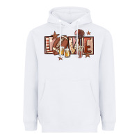 White football love Heavyweight Hoodie - FaDigitalArtStudio