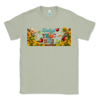 Matcha thankful teacher fall libbey glass Classic Tee - BundleAndBundleShop