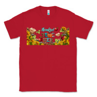 Red thankful teacher fall libbey glass Classic Tee - BundleAndBundleShop