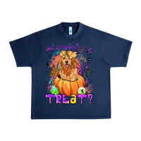 Navy did somebody say treat Urban Heavy Tee - LillyAllenDesigns