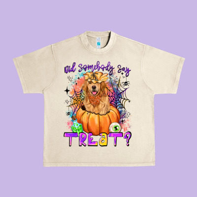 Did Somebody Say Treat Urban Heavy Tee Designed By Lillyallendesigns