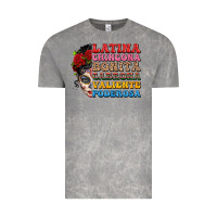 Cloud Rock mexican sugar skull latina chingona bonita Vintage Tee - LillyAllenDesigns