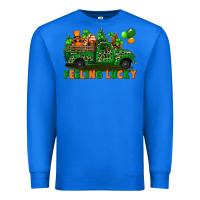 True Royal feeling lucky with gnomes on truck Premium Sweatshirt - FaDigitalArtStudio