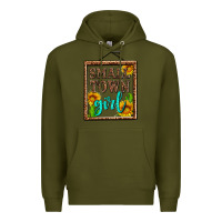 Army Green small town girl olivia Premium Hoodie - OliviaCreatesArt