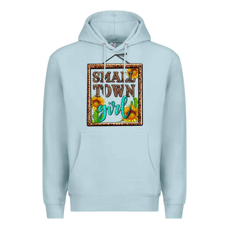Small Town Girl Olivia Premium Hoodie by OliviaCreatesArt | Teevron