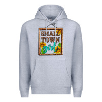 Heather Grey small town girl olivia Premium Hoodie - OliviaCreatesArt