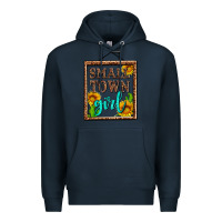 Navy small town girl olivia Premium Hoodie - OliviaCreatesArt