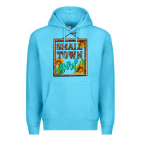Ocean Blue small town girl olivia Premium Hoodie - OliviaCreatesArt
