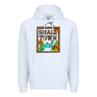 White small town girl olivia Premium Hoodie - OliviaCreatesArt