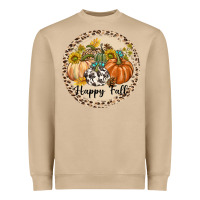 Mushroom Happy Fall Heavyweight Sweatshirt - texasbilliewilder
