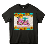 Asphalt western cna Heavy Core Tee - AdoDesignShop
