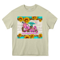 Mossy western cna Heavy Core Tee - AdoDesignShop