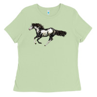 Matcha American Paint Horse Ladies Tee - LillyAllenDesigns