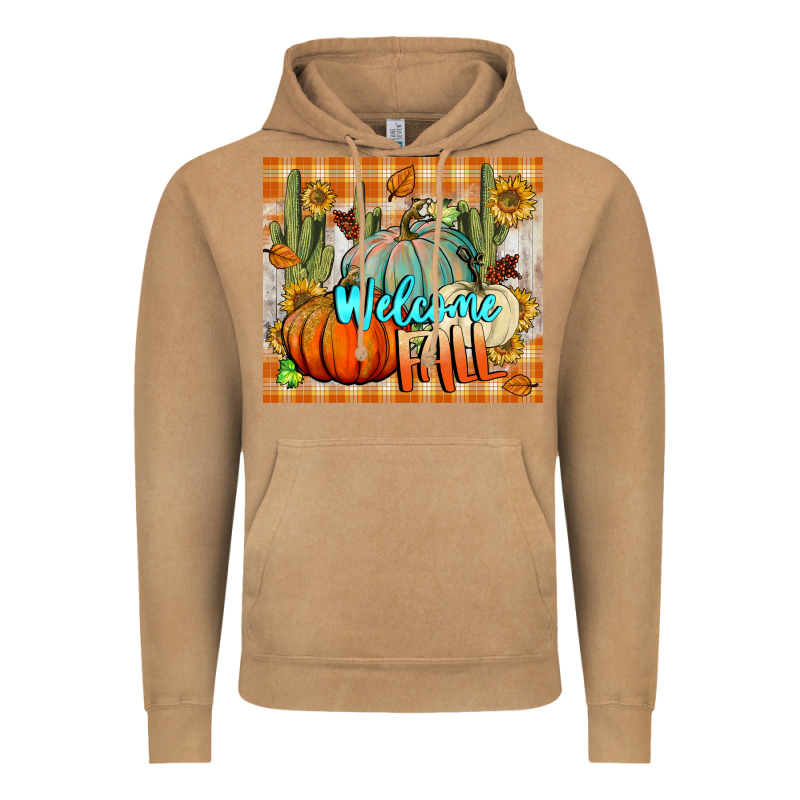 Welcome Fall Tumbler Vintage Hoodie by BundleAndBundleShop | Teevron